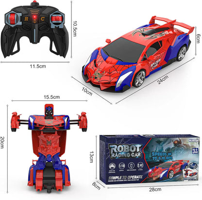 Spider transformer rc car